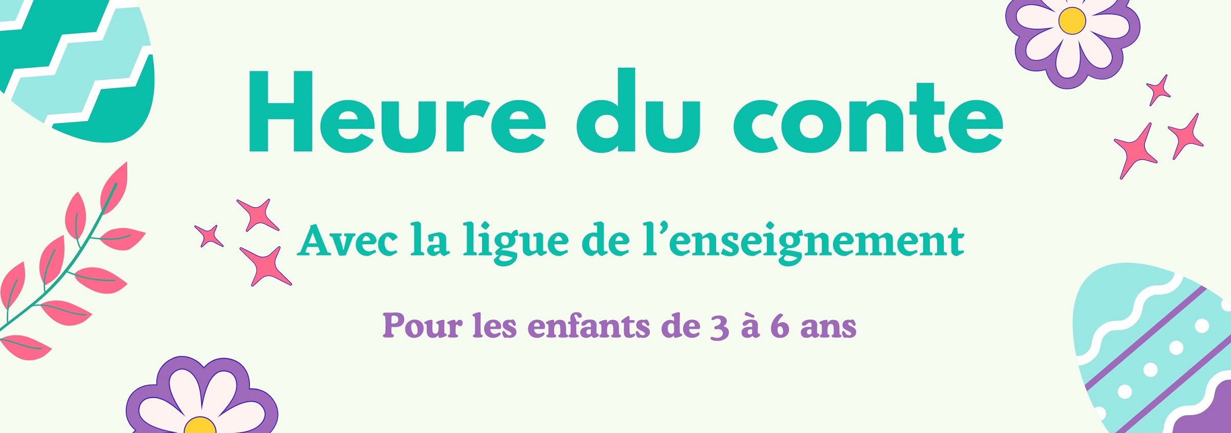 Heure du conte plus de 3 ans
